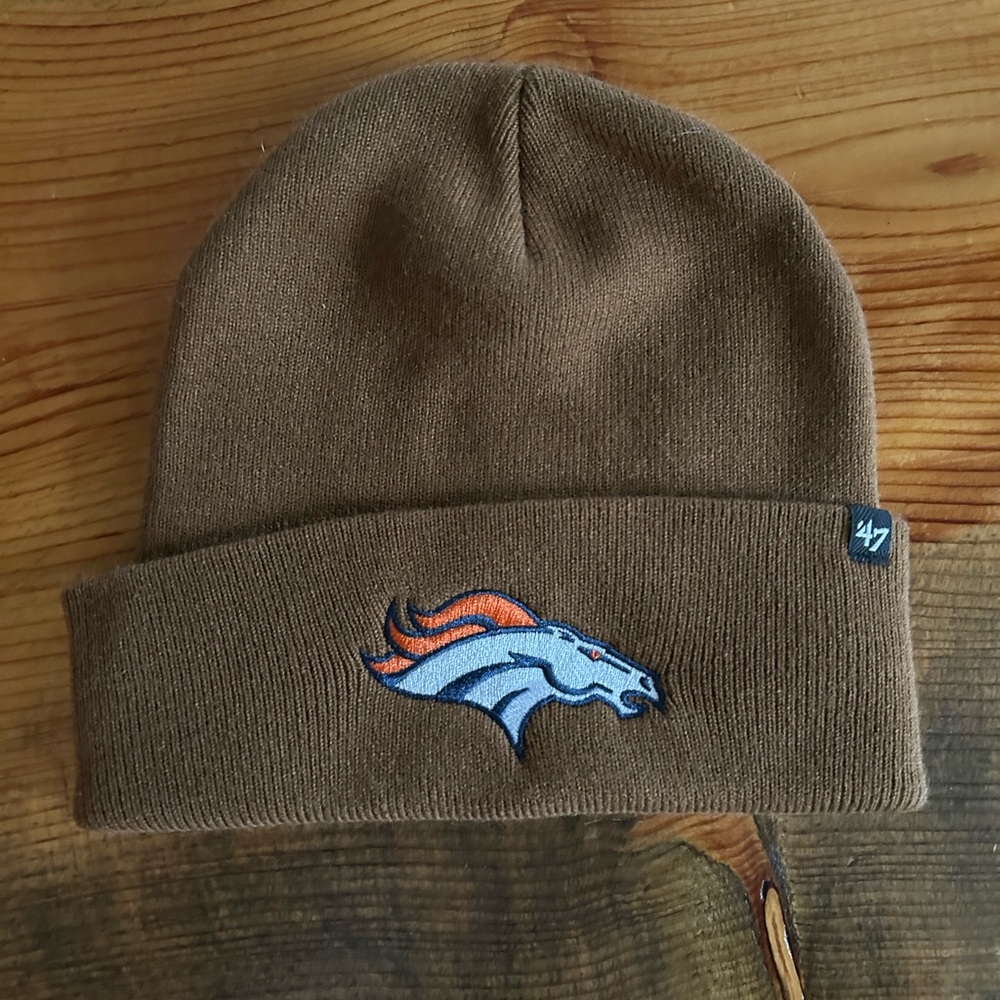 Brown Broncos Carhartt Beanie
